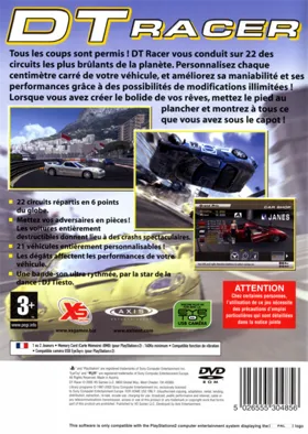 Axel Impact - The Extreme Racing (Korea) box cover back